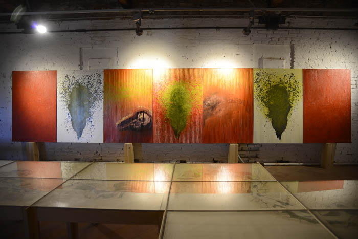 Giordano Montorsi, 2019, Rocca dei Boiardo, Installation view 